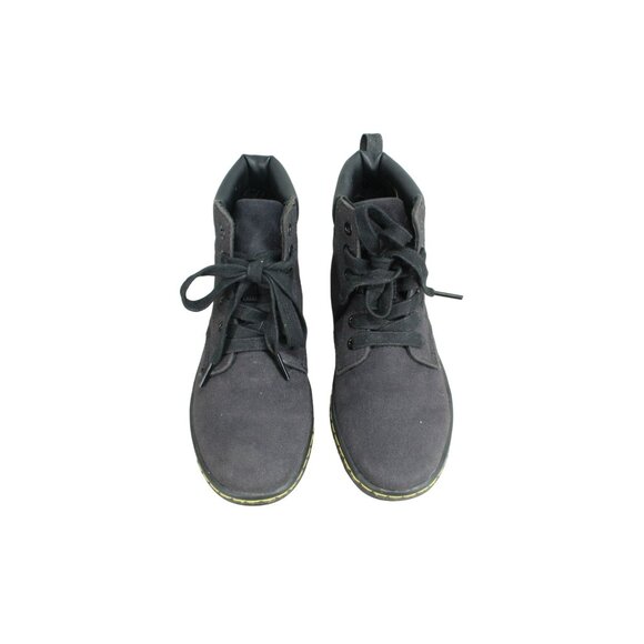 Dr. Martens Women’s Black Canvas Padded Collar Ankle Boots Size 6 EU 37 - Picture 4 of 9